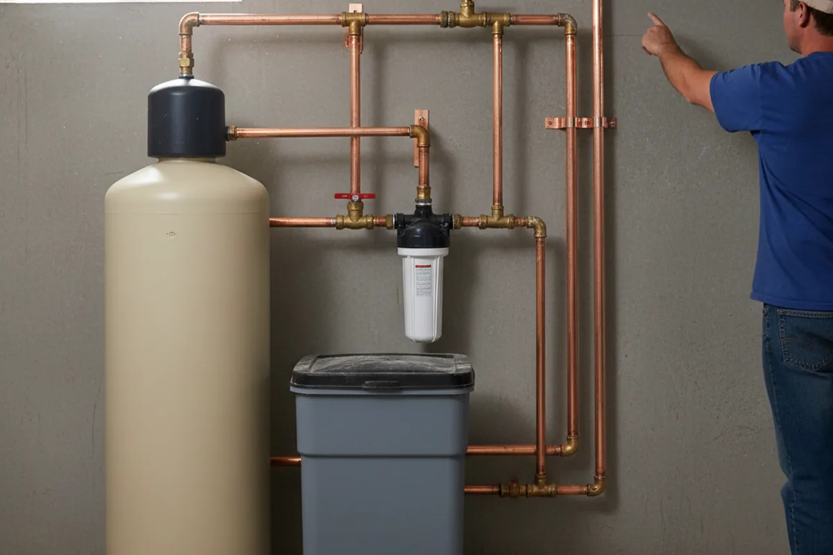Whole-house water treatment system installed in Sangerfield